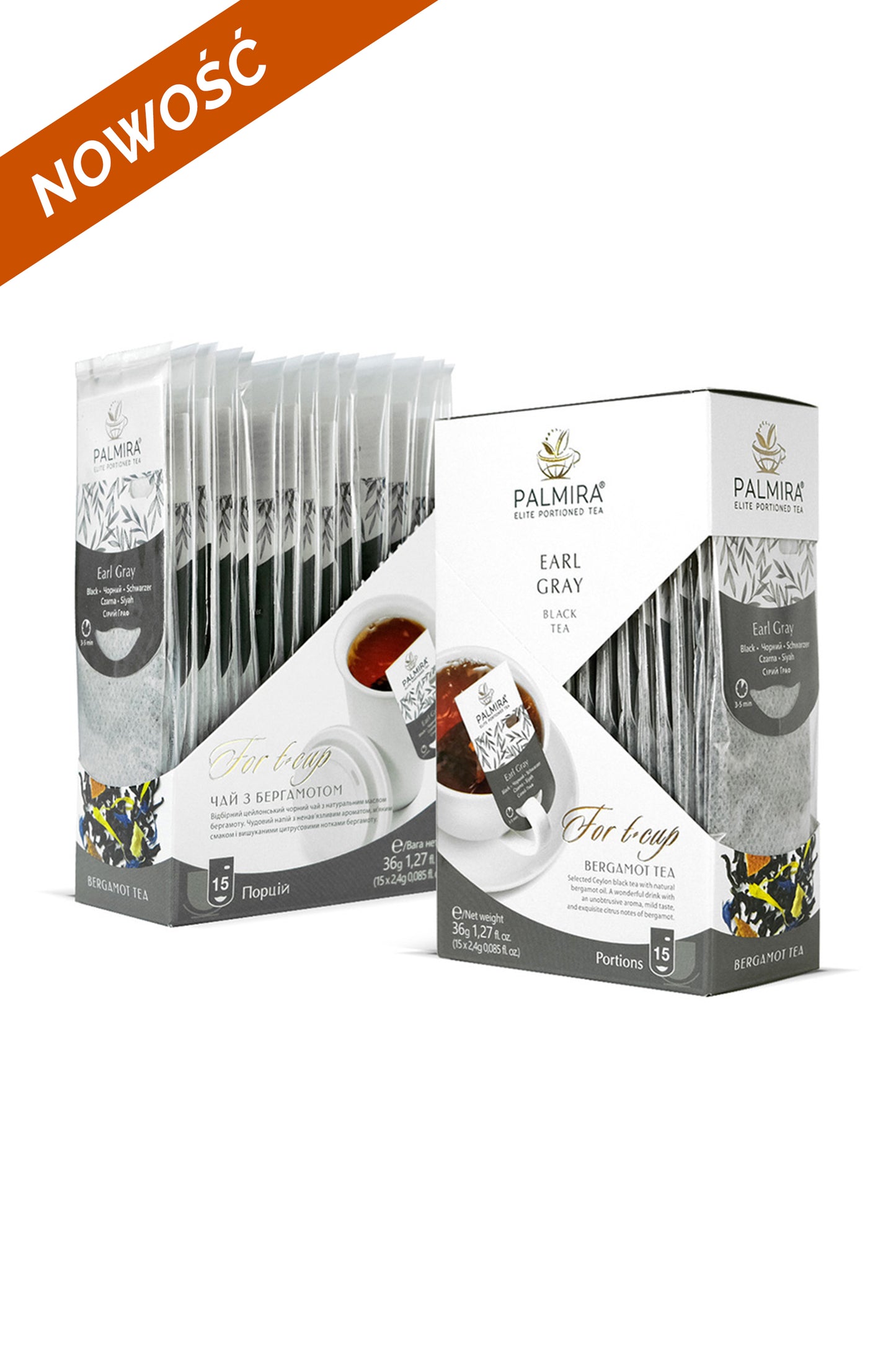 Herbata Palmira Earl Grey | Klasyka z bergamotką