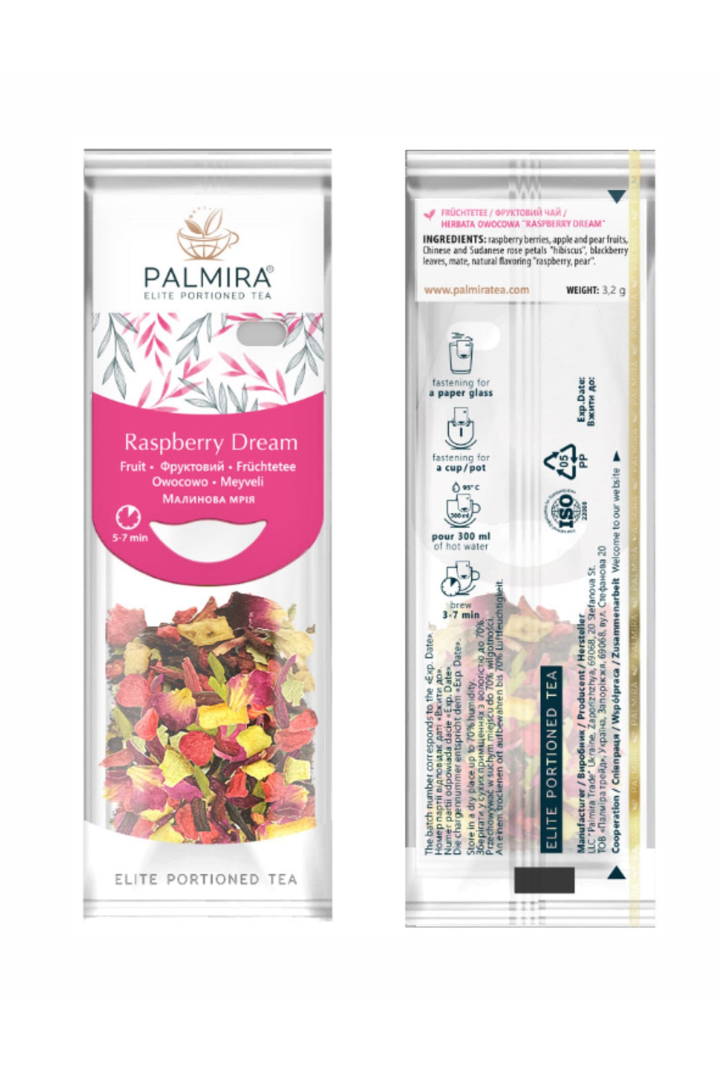 Herbata Palmira Raspberry Dream | Maliny ze snów