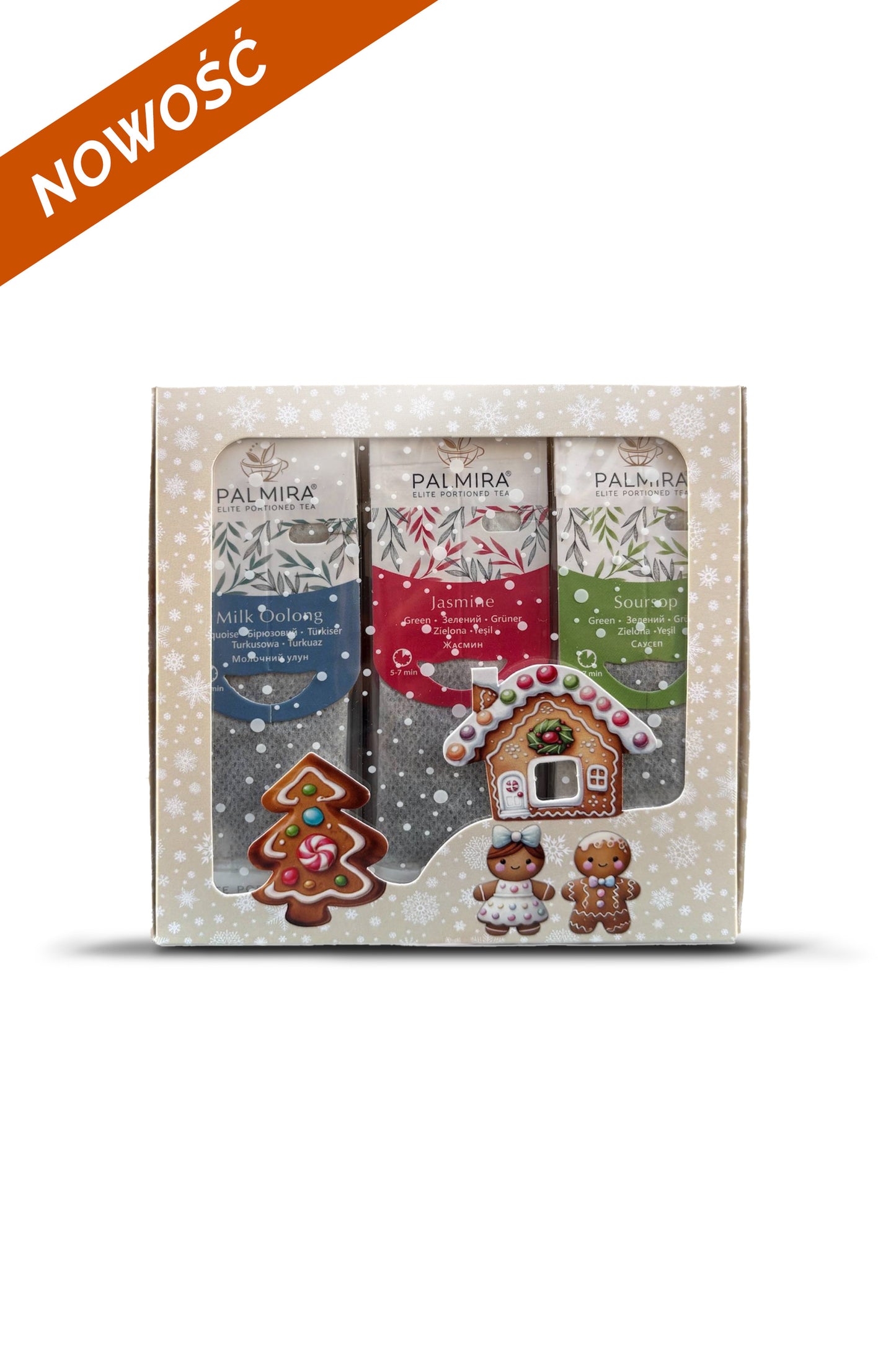 Box prezentowy z herbatą | Palmira Cozy Christmas Tea Collection