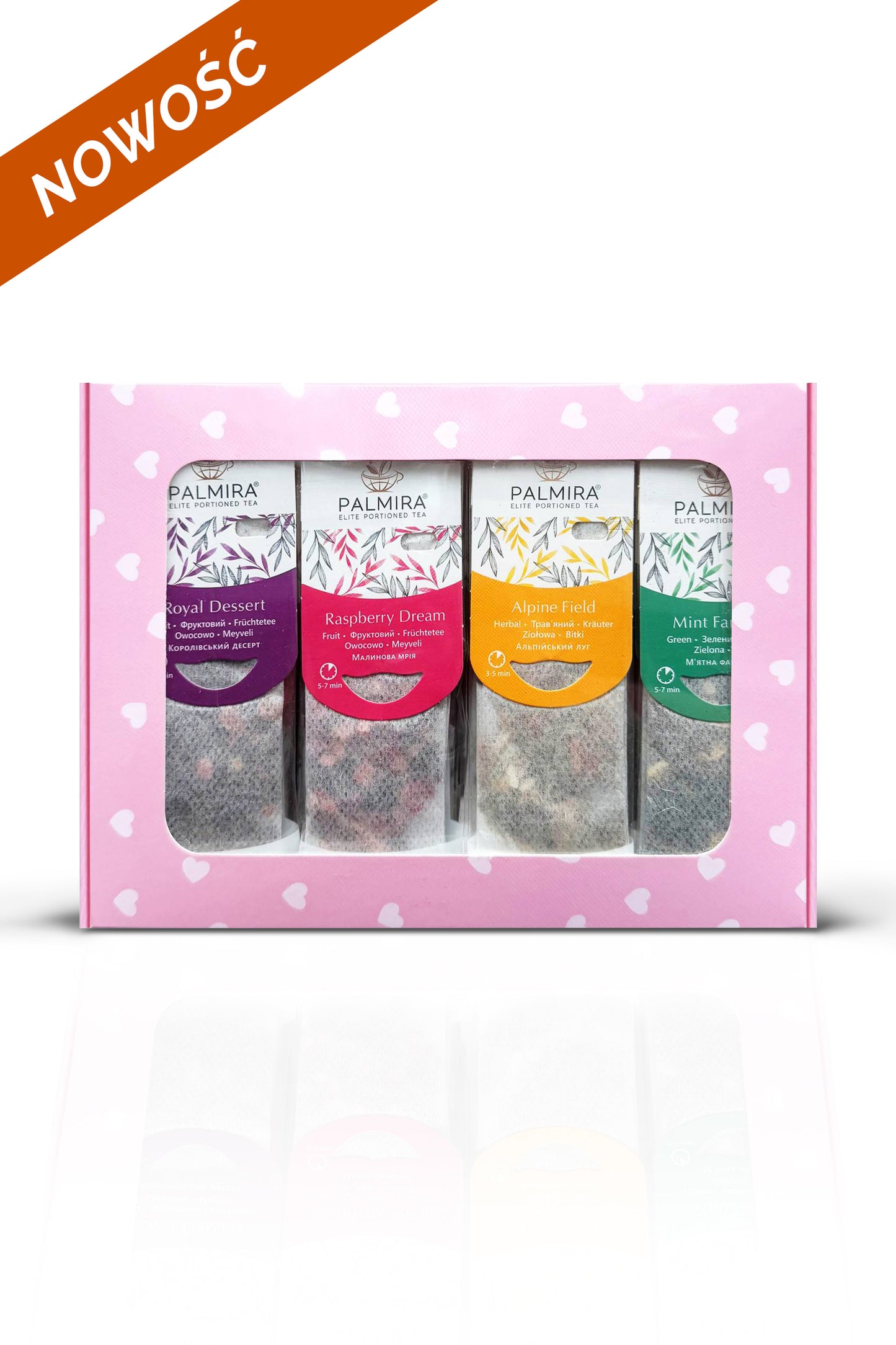 Box prezentowy z herbatą | Palmira Flavours Heart