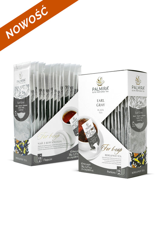 Herbata Palmira Earl Grey | Klasyka z bergamotką