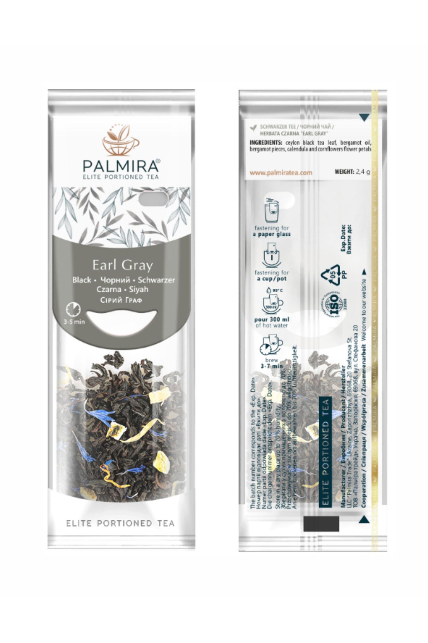 Herbata Palmira Earl Grey | Klasyka z bergamotką