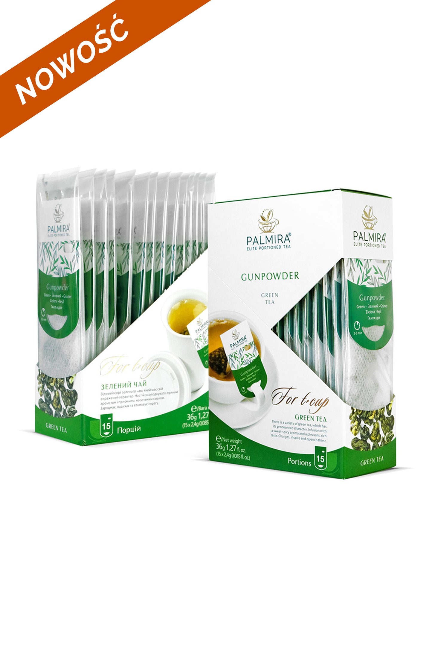 Herbata Palmira Gunpowder | Strzał energii