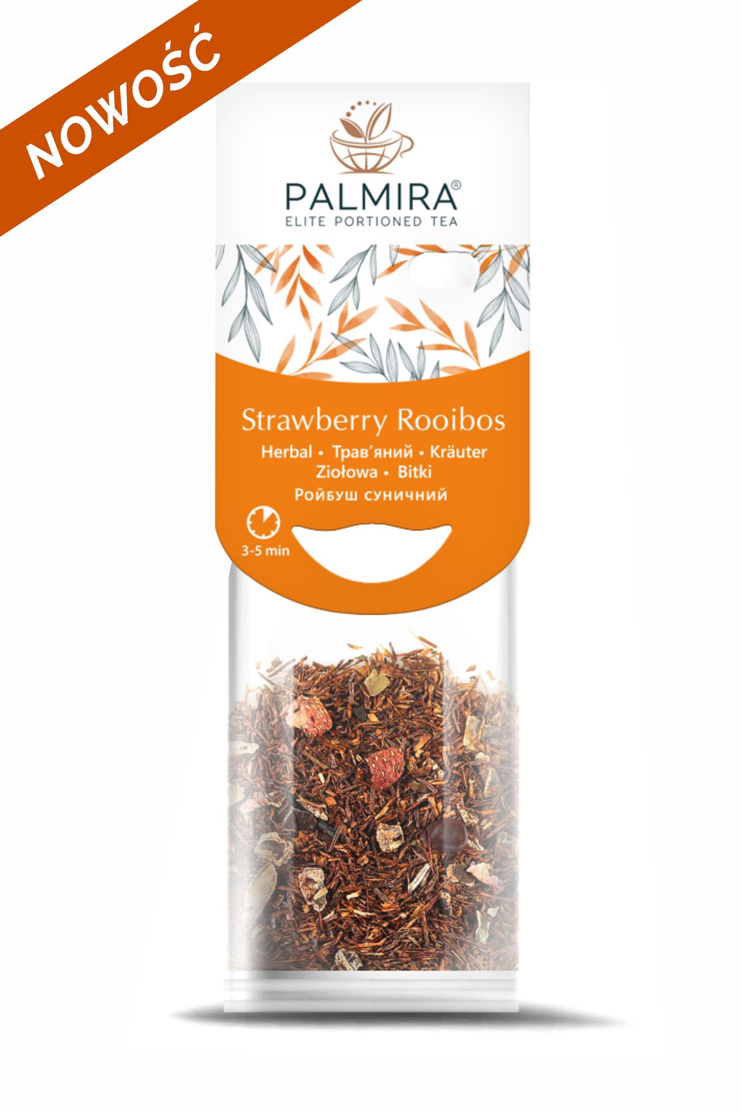 Herbata Palmira Strawberry Rooibos | Truskawkowa rozkosz