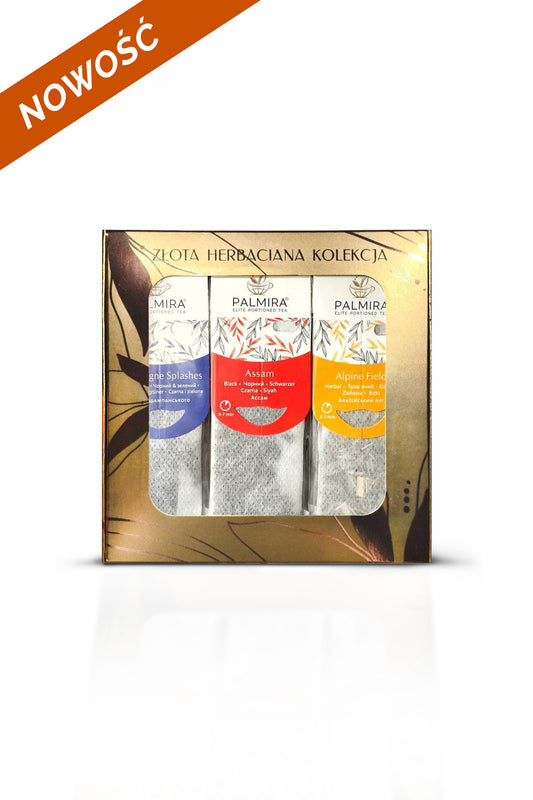 Box prezentowy z herbatą | Palmira Golden Tea Collection
